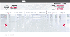 Desktop Screenshot of albinissan.com